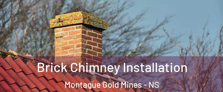  Brick Chimney Installation Montague Gold Mines - NS