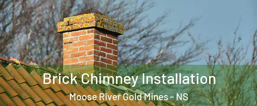  Brick Chimney Installation Moose River Gold Mines - NS