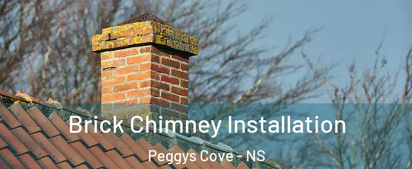  Brick Chimney Installation Peggys Cove - NS