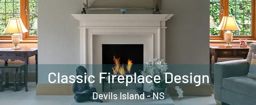  Classic Fireplace Design Devils Island - NS