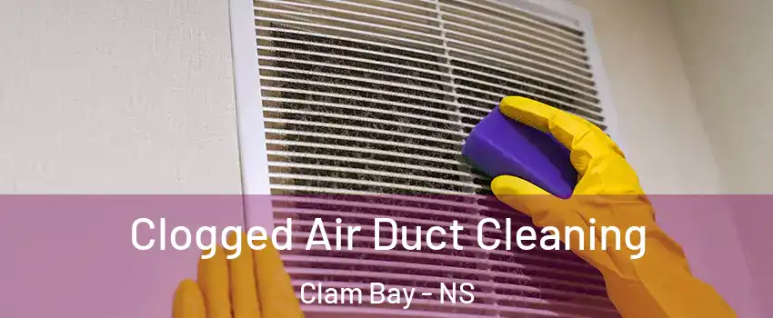  Clogged Air Duct Cleaning Clam Bay - NS