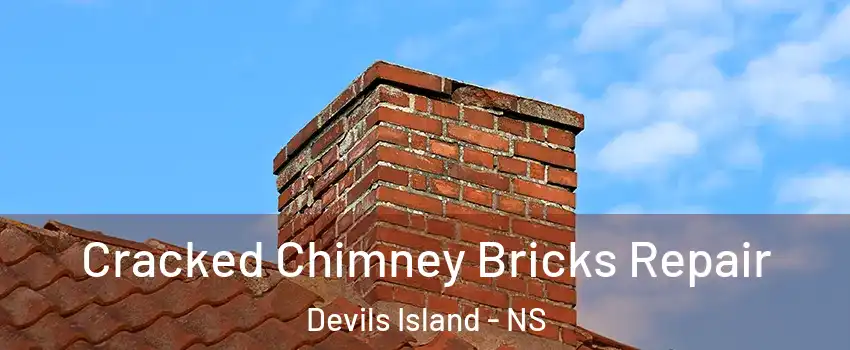  Cracked Chimney Bricks Repair Devils Island - NS