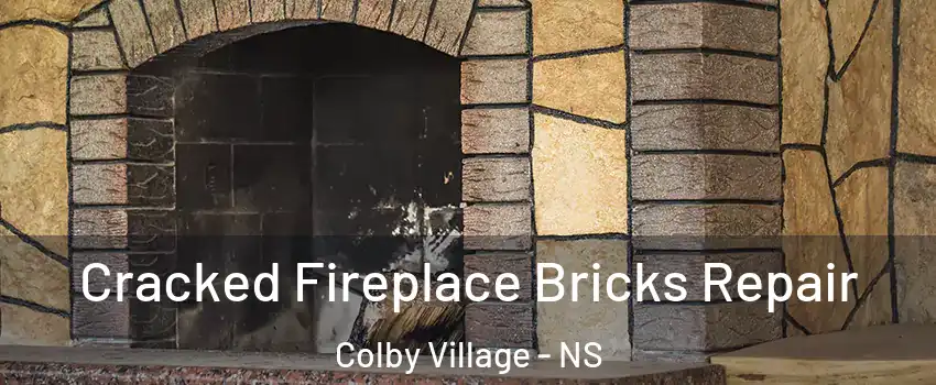  Cracked Fireplace Bricks Repair Colby Village - NS