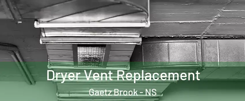  Dryer Vent Replacement Gaetz Brook - NS