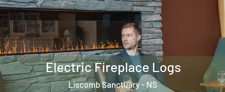Electric Fireplace Logs Liscomb Sanctuary - NS