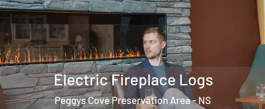 Electric Fireplace Logs Peggys Cove Preservation Area - NS