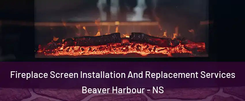  Fireplace Screen Installation And Replacement Services Beaver Harbour - NS