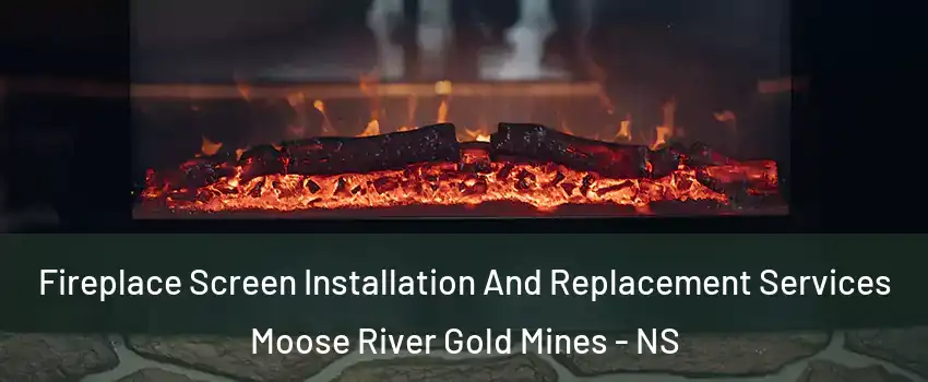  Fireplace Screen Installation And Replacement Services Moose River Gold Mines - NS