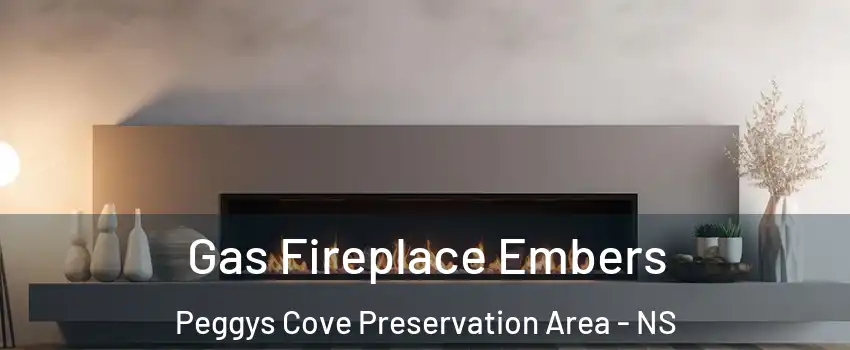  Gas Fireplace Embers Peggys Cove Preservation Area - NS
