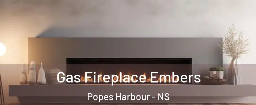  Gas Fireplace Embers Popes Harbour - NS