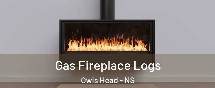  Gas Fireplace Logs Owls Head - NS