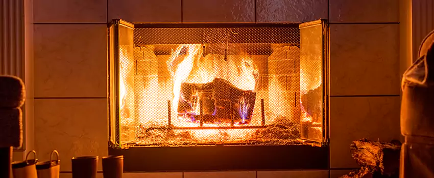 Mendota Hearth Landscape Fireplace Installation in Oldham, Nova Scotia