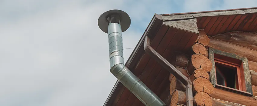 Cracks Repair for Leaking Chimney in Moose River Gold Mines, Nova Scotia