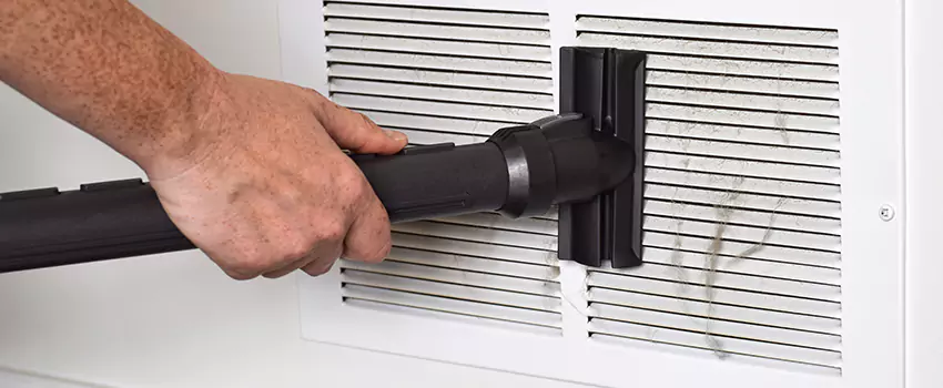 Vent Cleaning Process in Caribou Mines, Nova Scotia