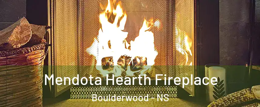  Mendota Hearth Fireplace Boulderwood - NS