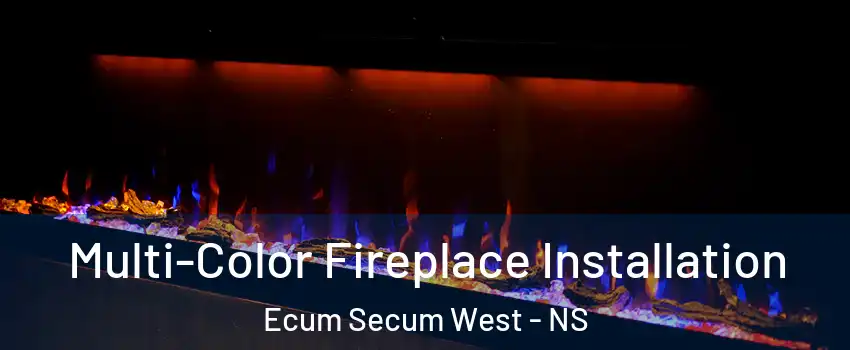  Multi-Color Fireplace Installation Ecum Secum West - NS