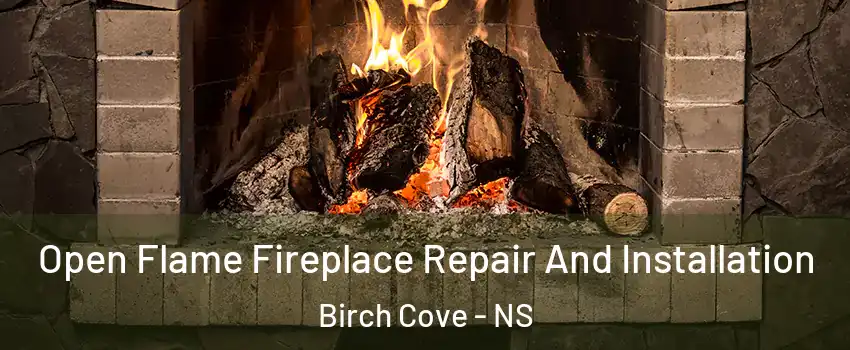  Open Flame Fireplace Repair And Installation Birch Cove - NS