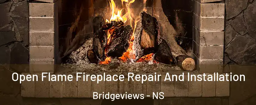  Open Flame Fireplace Repair And Installation Bridgeviews - NS