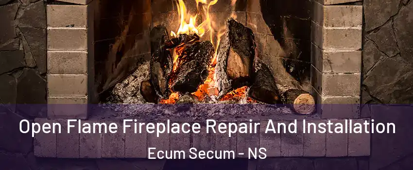  Open Flame Fireplace Repair And Installation Ecum Secum - NS