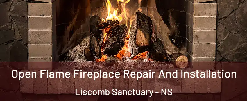  Open Flame Fireplace Repair And Installation Liscomb Sanctuary - NS
