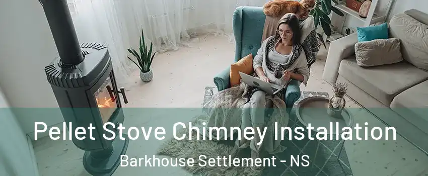  Pellet Stove Chimney Installation Barkhouse Settlement - NS