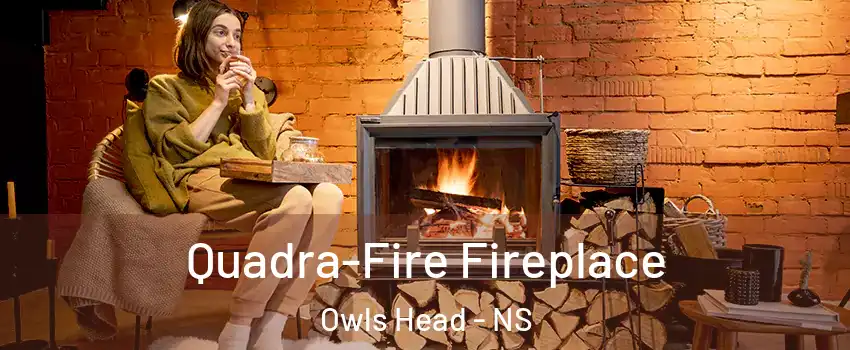  Quadra-Fire Fireplace Owls Head - NS