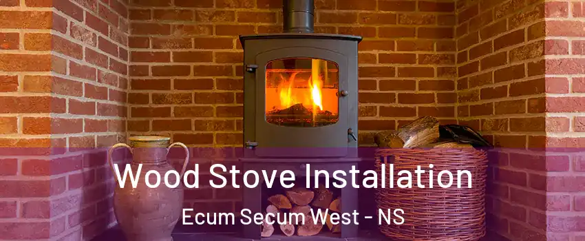  Wood Stove Installation Ecum Secum West - NS